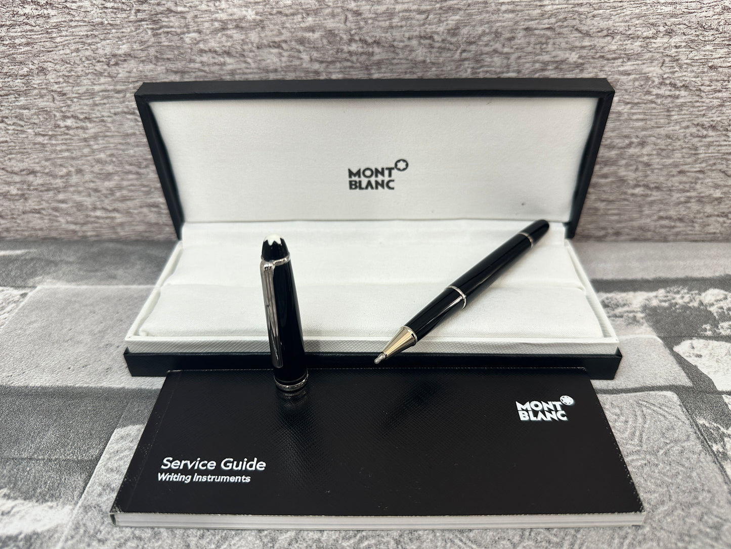 Pluma clásica MB tipo rollerball