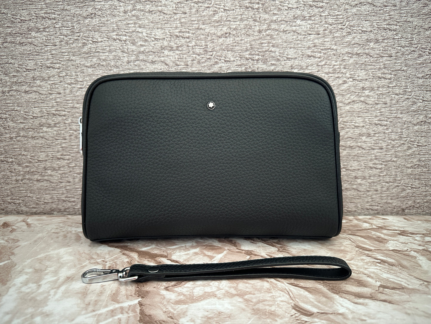 Bolsa Clutch de Piel Genuina MB