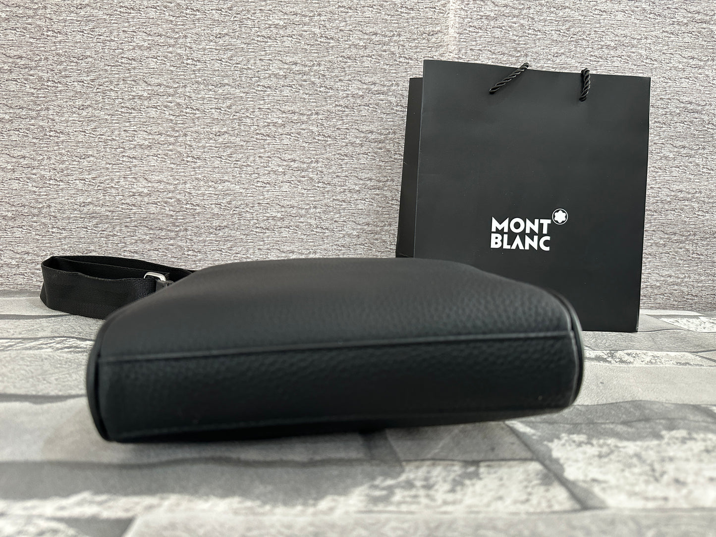 Bolsa cross tipo Mar1conera de Piel Genuina MB