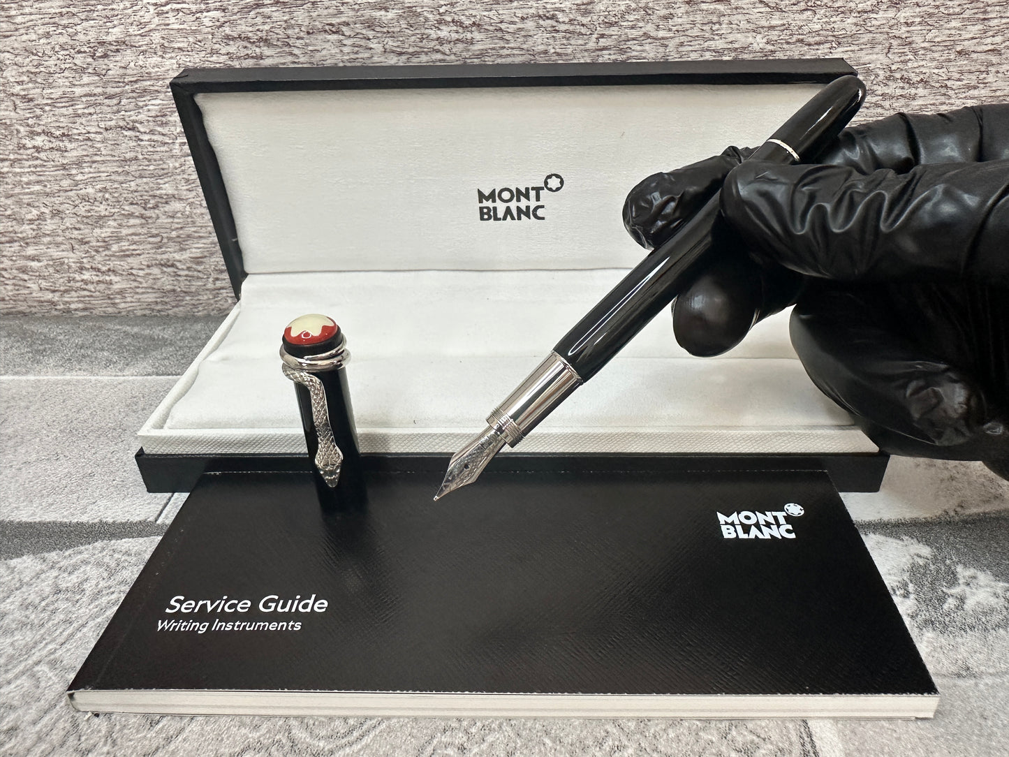 Pluma Fuente modelo Snake Mont B