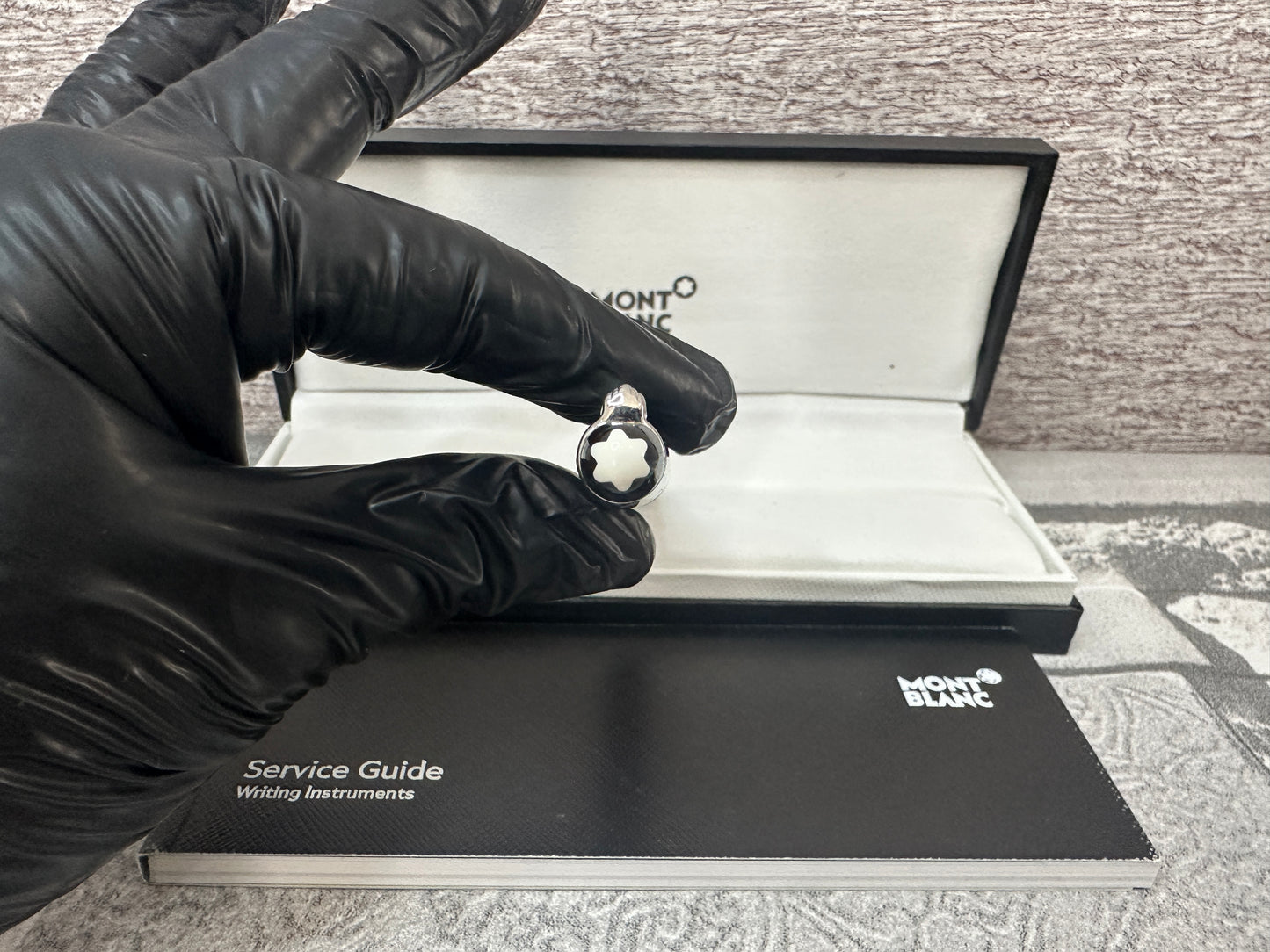 Pluma clásica MB tipo bolígrafo