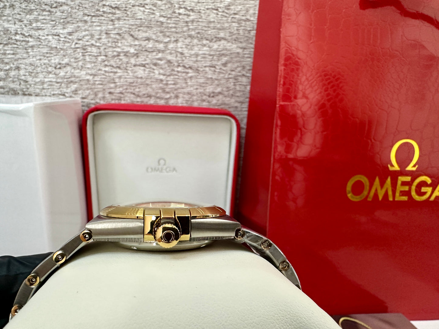 Reloj Constellation, AAA, Automático, color oro acero