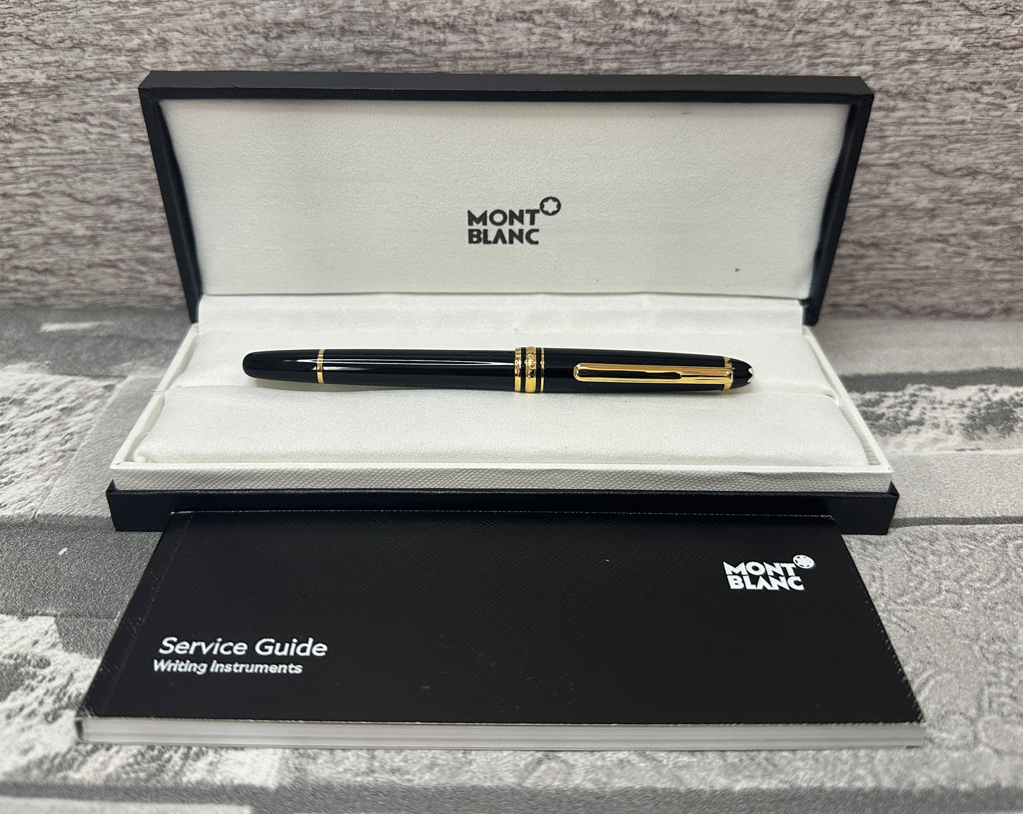 Pluma clásica MB tipo rollerball