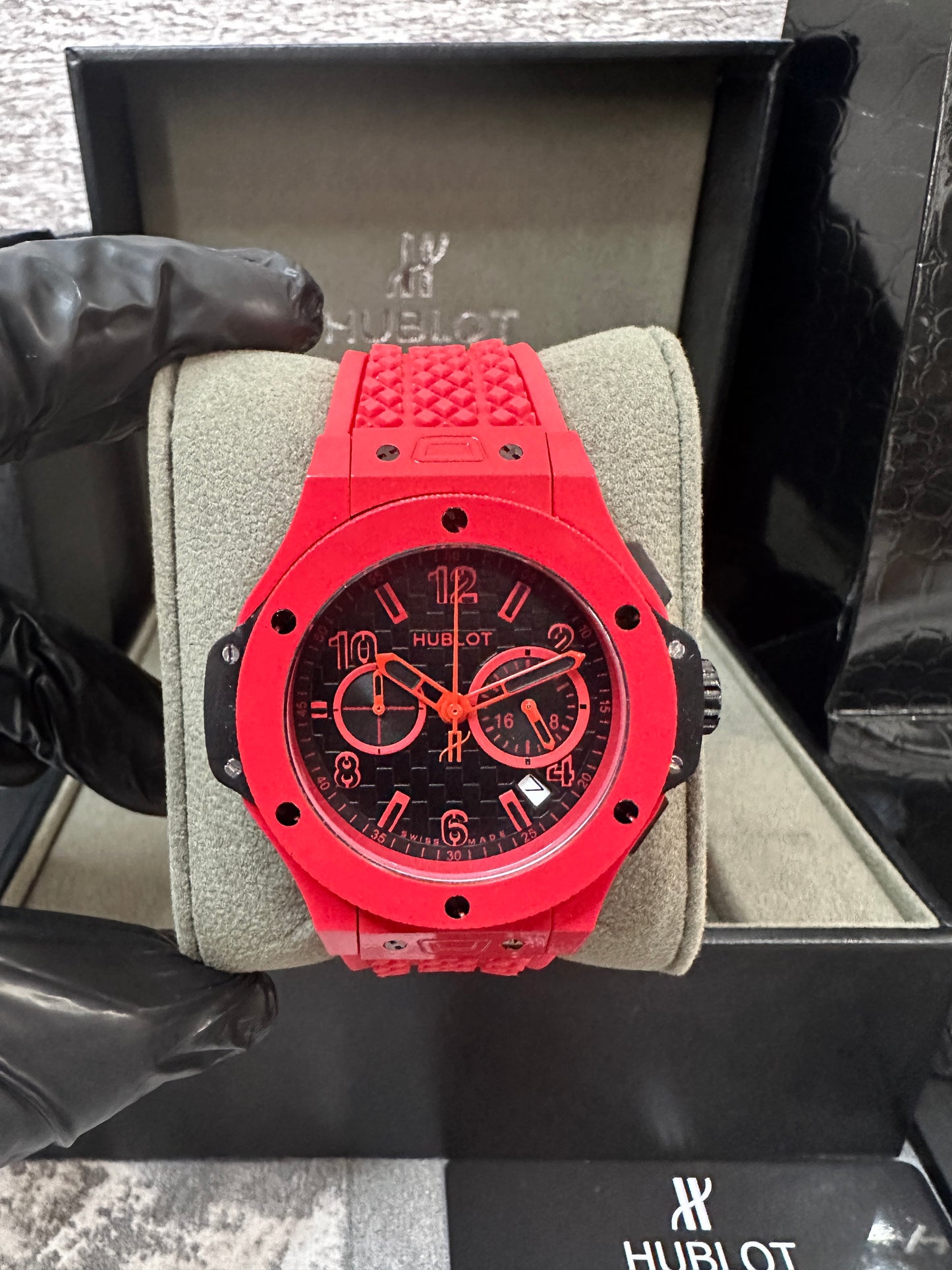 Reloj HUB BIG BANG RED MAGIC AAA