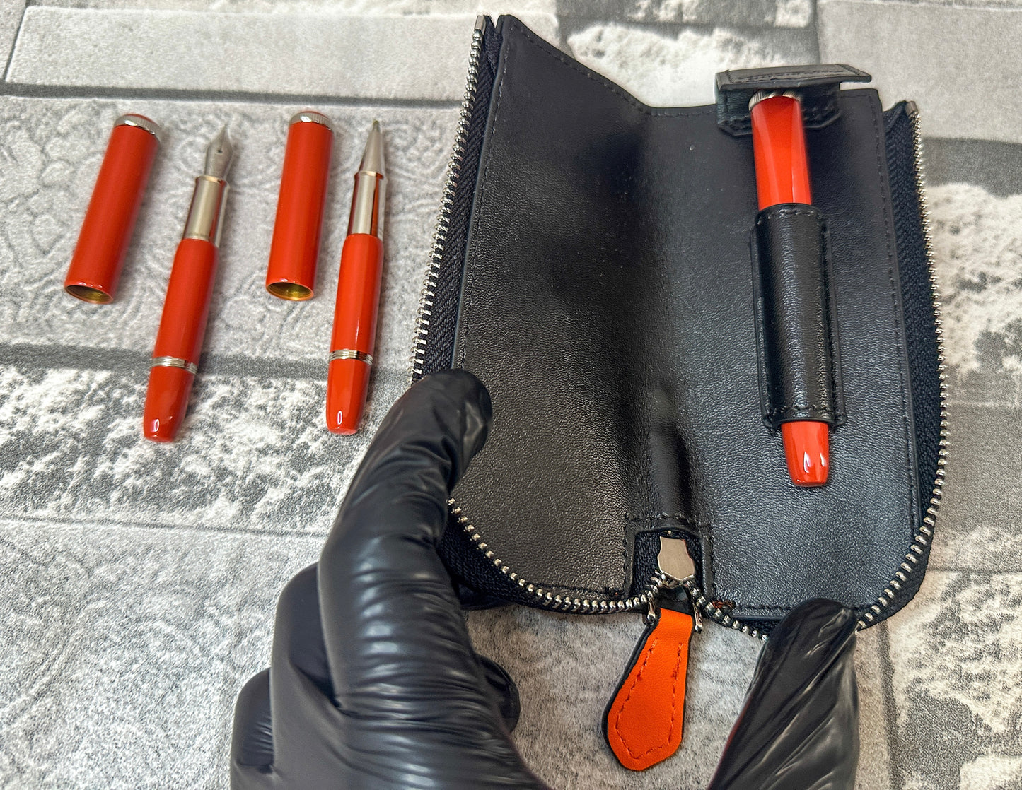 Estuche para pluma Baby color coral