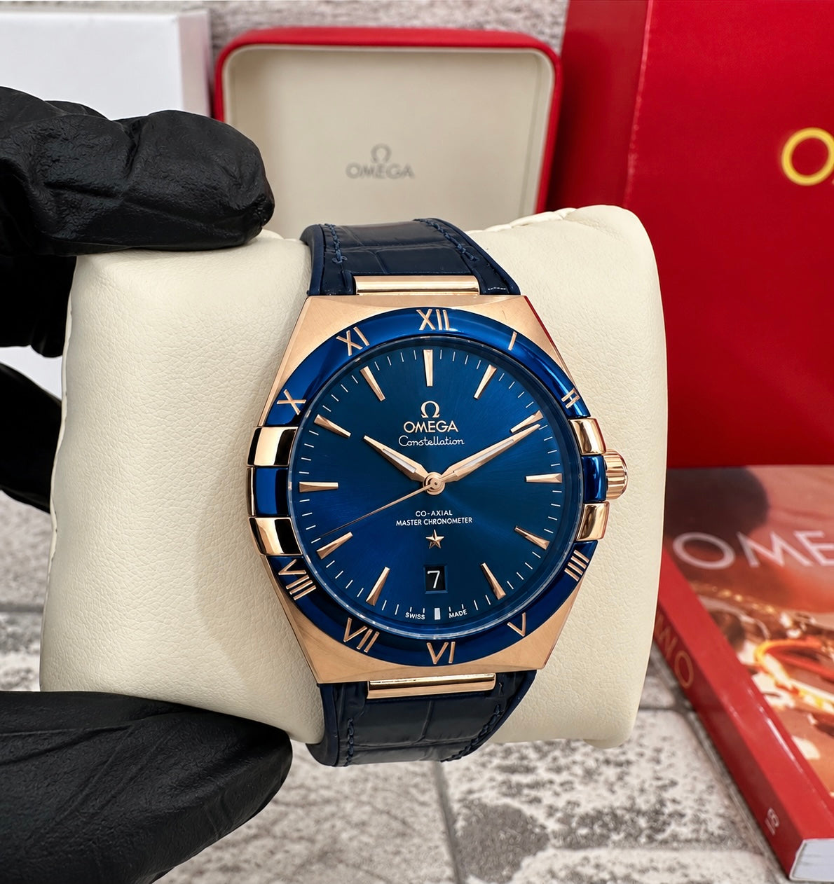 Reloj Constellation, AAA, Automático, azul