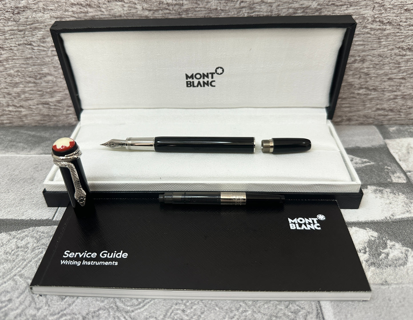 Pluma Fuente modelo Snake Mont B