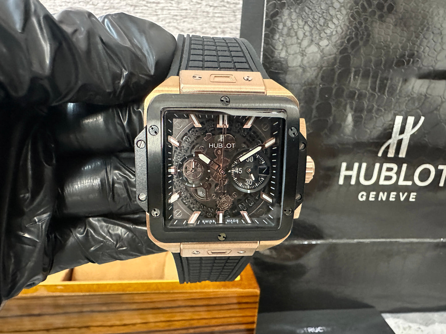 Reloj HUB Square Bang