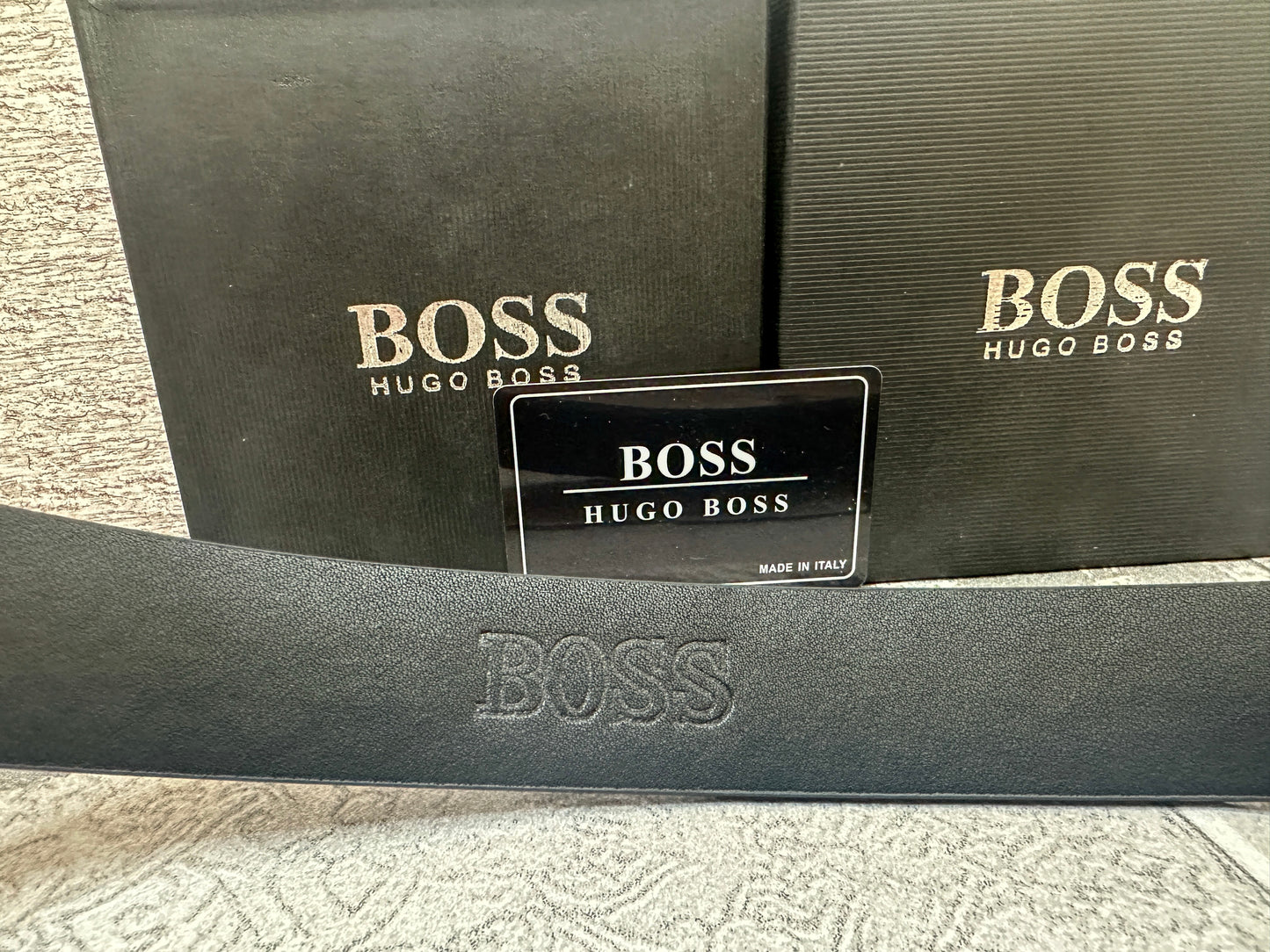 Cinturón B0SS de doble vista