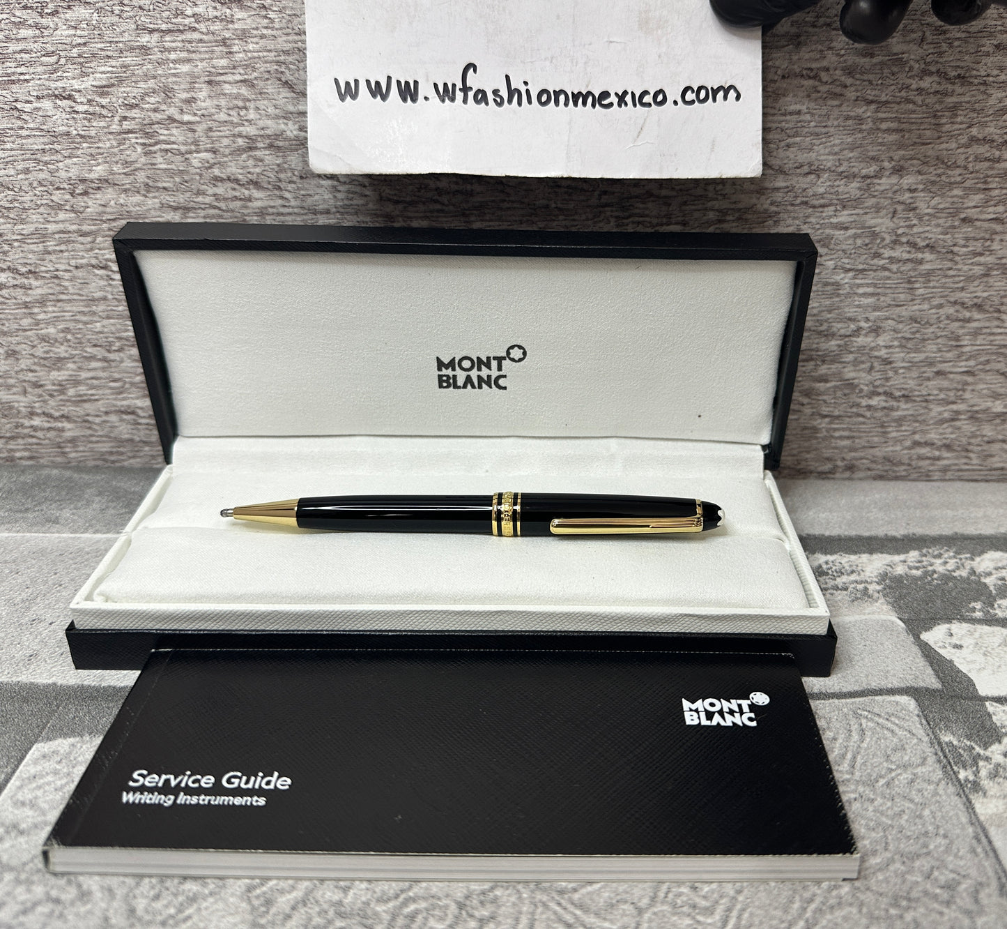 Pluma clásica MB tipo bolígrafo