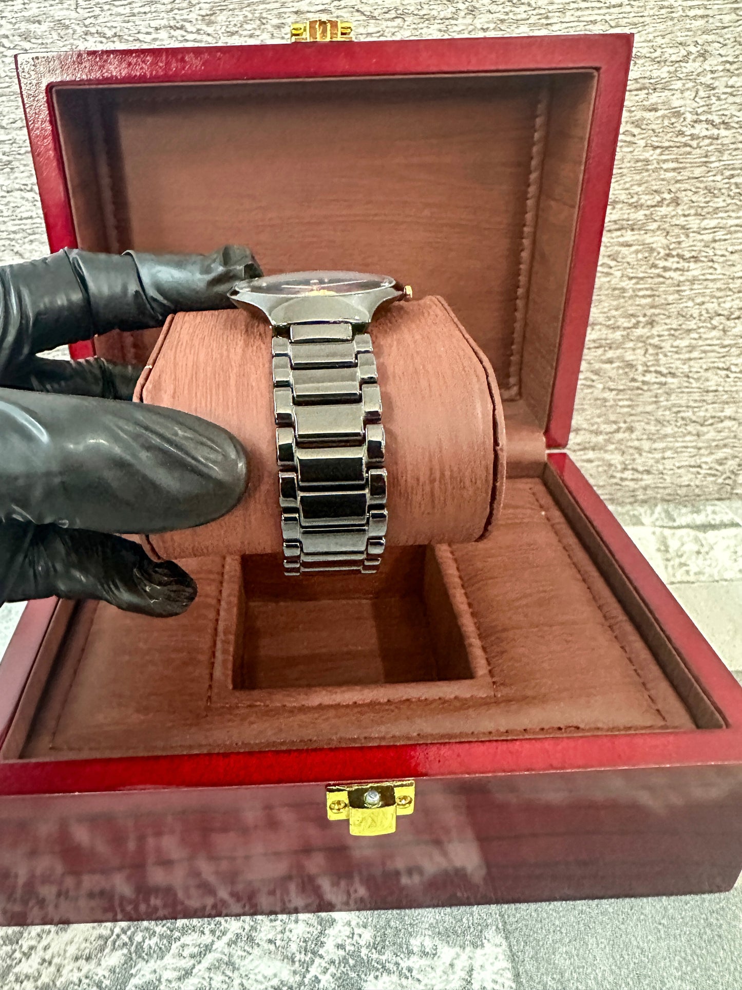 Reloj RAD0 negro 40 mm para caballero