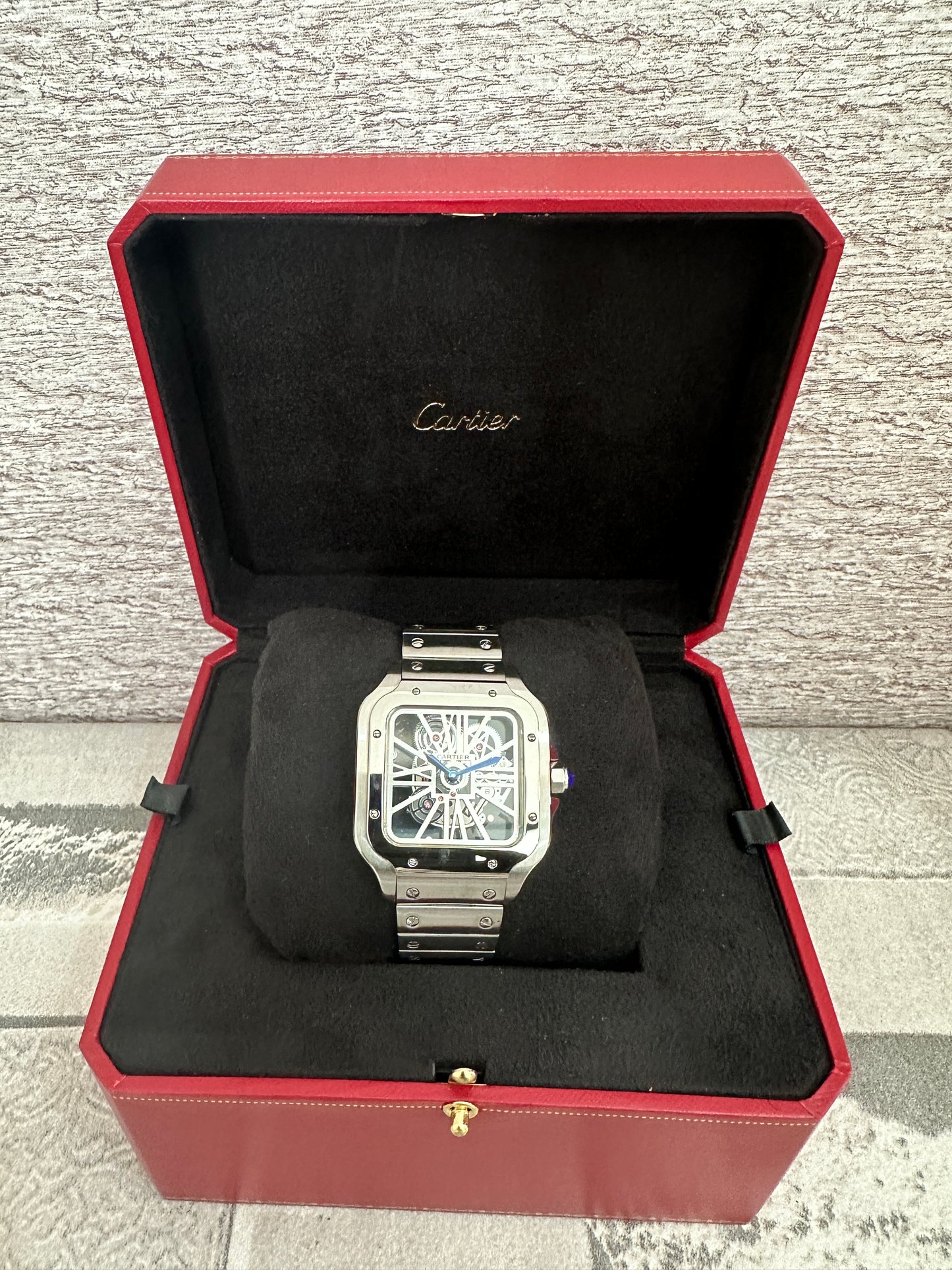 Reloj Santos Crt1er AAA Skeleton