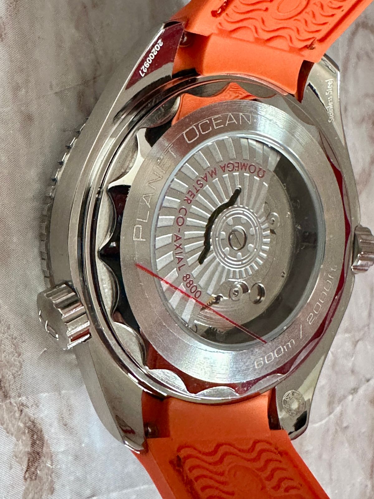 Reloj OM Planet Ocean AAA Automatico Correa de caucho