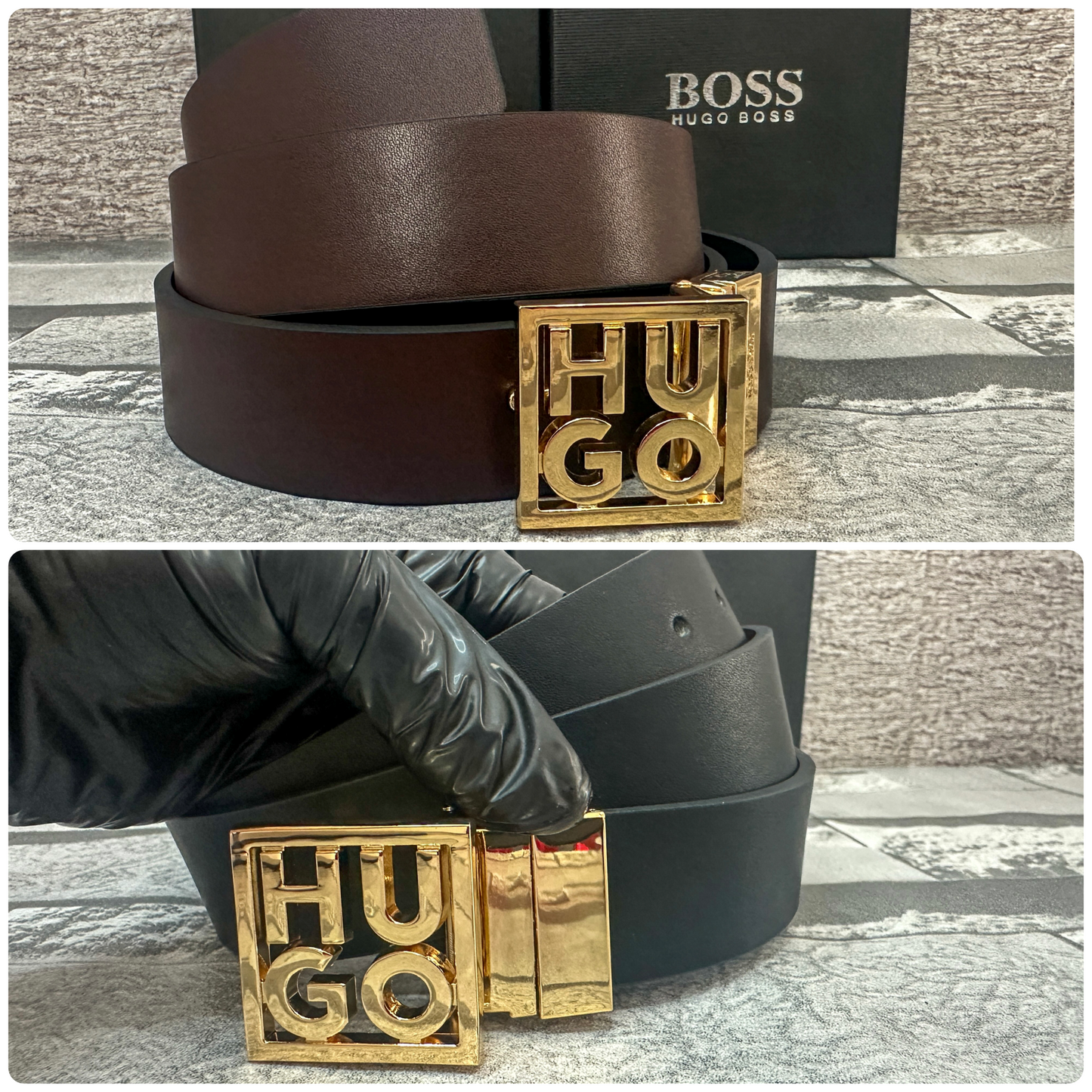 Cinturón B0SS de doble vista