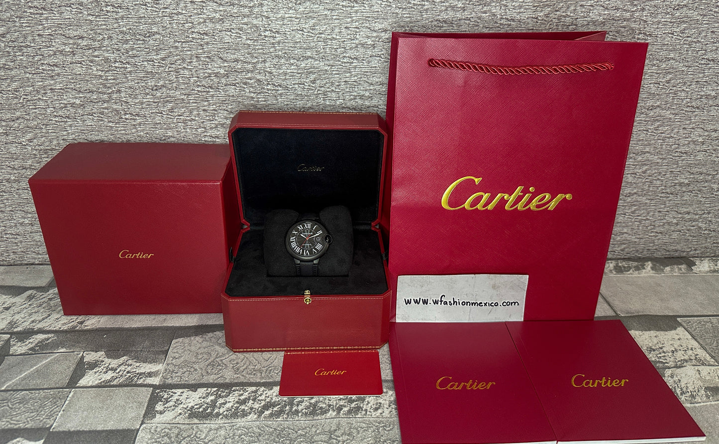 Reloj Ballon Bleu AAA Negro Carbón