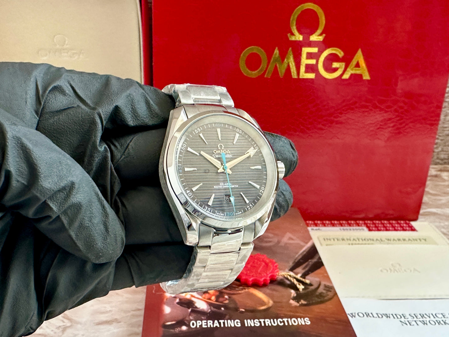 Reloj Aqua Terra AAA Automatico azul