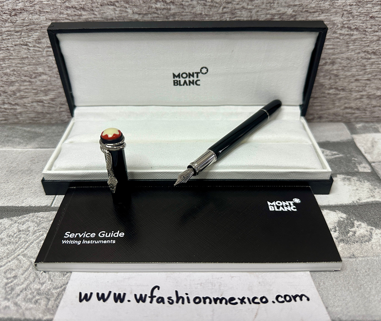 Pluma Fuente modelo Snake Mont B