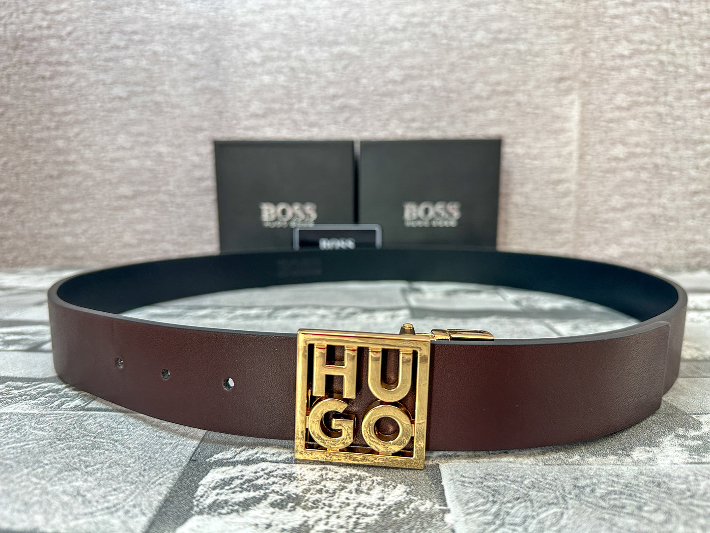 Cinturón B0SS de doble vista