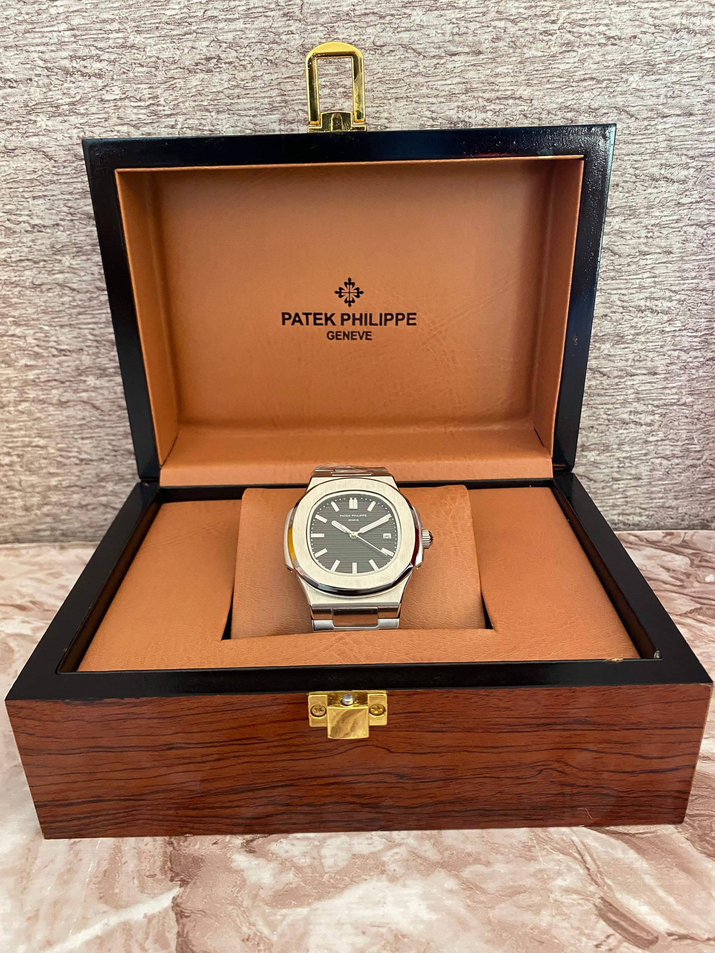 Reloj Nautilus AAA Automático P4tek Phillppe Negro